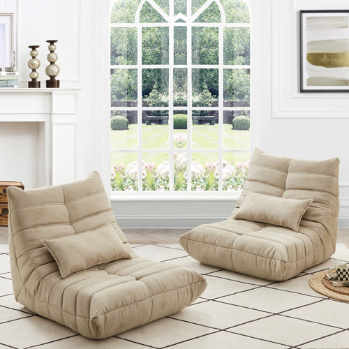 Trule Faux Leather Bean Bag Sofa & Reviews Wayfair